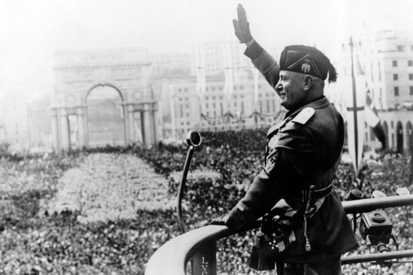 Mappa concettuale su Benito Mussolini: vita, pensiero, fatti principali