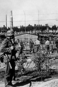 1940: immagine di un campo di concentramento in Polonia