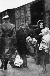 Deportazione degli ebrei nei campi di concentramento nel 1941