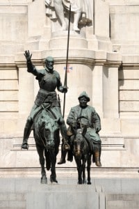Statua di Don Chisciotte e Sancho Panza