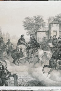 L'incontro tra Giuseppe Garibaldi e Vittorio Emanuele II, il 26 ottobre del 1860 a Teano