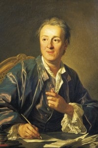 Ritratto di Denis Diderot. Dipinto realizzato da Louis-Michel van Loo