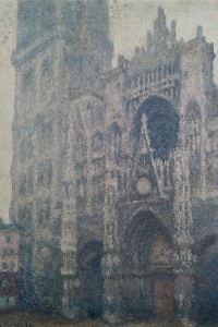 "Cattedrale di Rouen, tempo grigio", 1894, Claude Monet