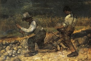 "Gli spaccapietre", 1849, Gustave Courbet