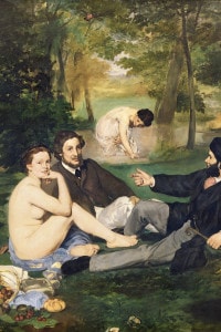 "Colazione sull'erba", 1863, Edouard Manet
