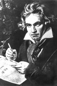 Ritratto di Ludwig van Beethoven