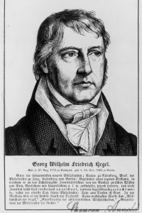 Ritratto di Friedrich Hegel