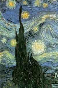 La celebre "Notte Stellata" di Vincent Van Gogh