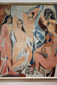 Les Demoiselles d'Avignon, opera di Pablo Picasso