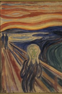 Edvard Munch, L'urlo (prima versione)