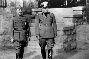 Francisco Franco e Benito Mussolini