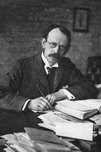 Joseph John Thomson, fisico britannico noto per aver scoperto l'elettrone e il protone