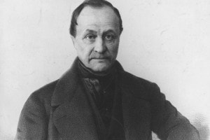 Auguste Comte, esponente del positivismo 