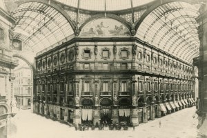 1880: Galleria Vittorio Emanuele II a Milano