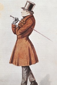 Søren Kierkegaard, ritratto con acquerello