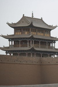 La fortezza Jiayuguan 