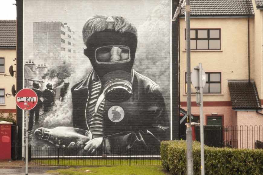 Murale in Irlanda del Nord