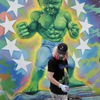 Ron English e il suo baby Hulk