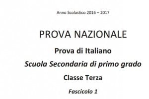Domande test Invalsi italiano terza media 2017