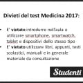 Test Medicina 2017: cosa portare, divieti e regole