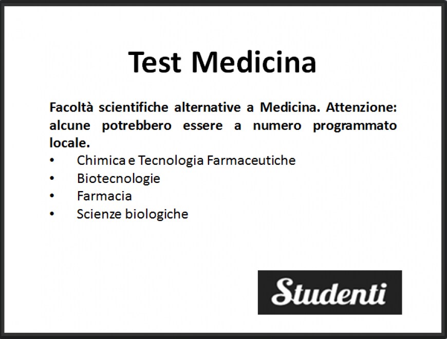 Medicina 2017: Quali Sono Le Facoltà Alternative | Piano B Medicina ...