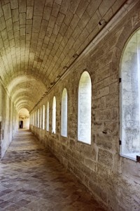 Interni del palazzo dei papi ad Avignone