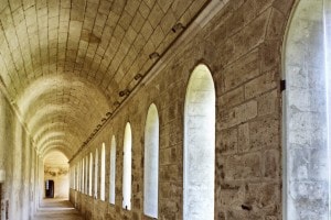 Interni del palazzo dei papi ad Avignone