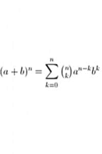 Formula del teorema binomiale