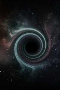 Buco nero nello spazio