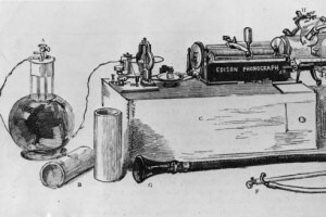 Il fonografo di Thomas Edison
