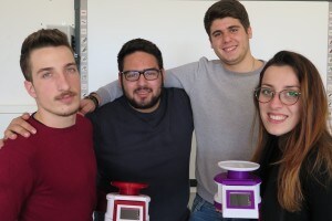 I quattro maturandi del team di A-Scales