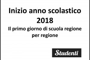 Primo Giorno Di Scuola 18 Tutte Le Date Di Inizio Regione Per Regione Studenti It