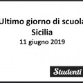 Ultimo giorno di scuola 2019 Sicilia