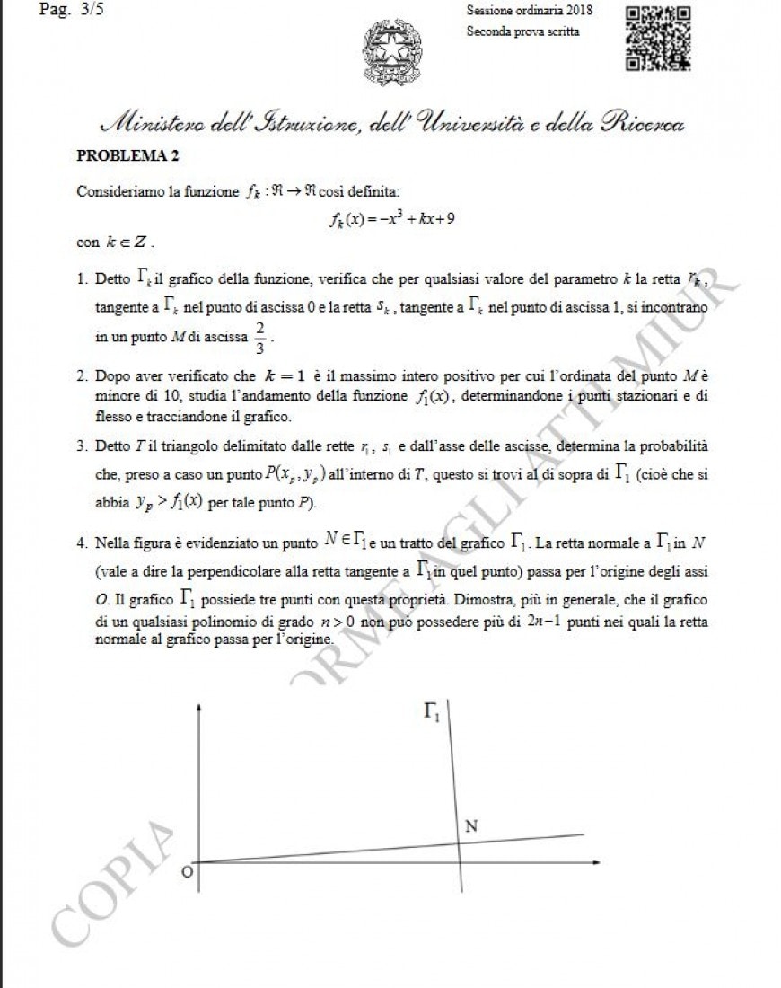 Tracce seconda prova matematica Pagina 3