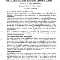 Traccia ufficiale Miur tedesco, seconda prova 2018 liceo linguistico