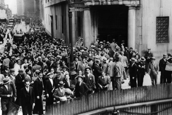Podcast  su la Crisi del 1929 e la Grande Depressione