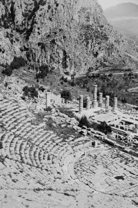 Antico teatro di Delfi