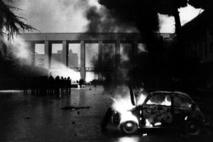 1968, scontri all'Università Sapienza di Roma