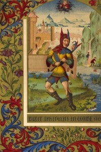 Il giullare ebbe un ruolo fondamentale nella produzione letteraria medioevale