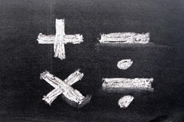 I simboli matematici in inglese: come si chiamano? Video spiegazione di 1 minuto