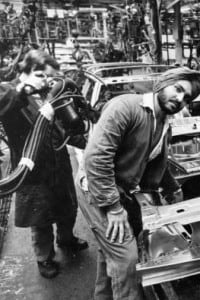 9 giugno 1978: catena di montaggio della Ford di Dagenham