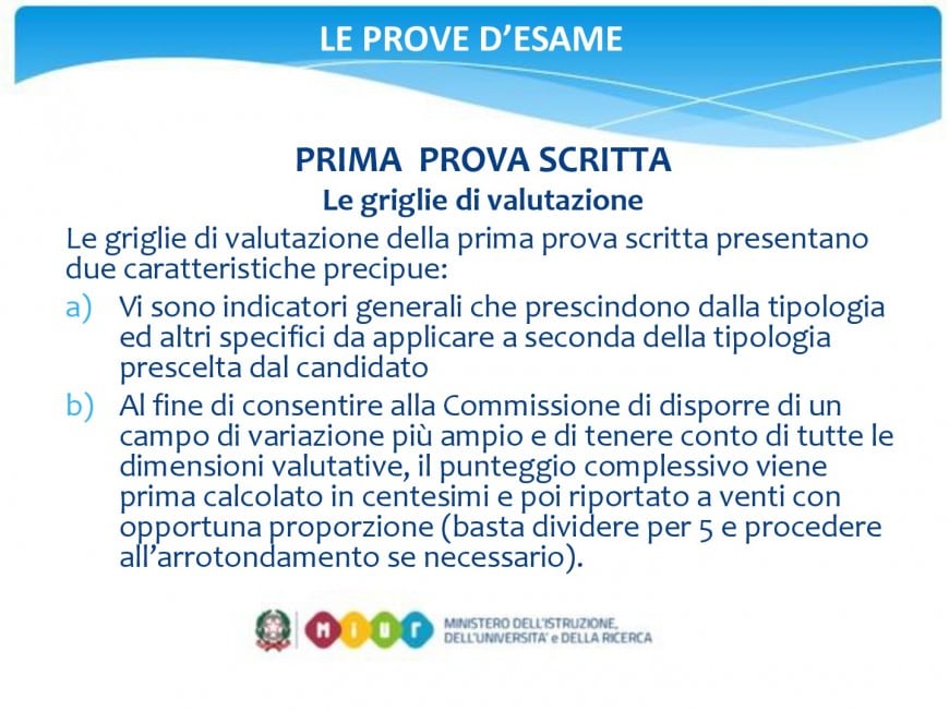 Griglie Valutazione Prima Prova Esame Di Stato 2019 Esempi Prima prova: griglie di valutazione delle prove | Maturità 2019: dal