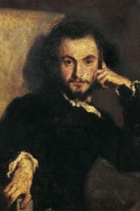 Ritratto di Charles Baudelaire di Emile Deroy