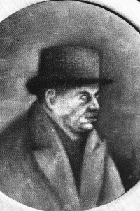 Ritratto di Eugenio Montale, dipinto di Ottone Rosai