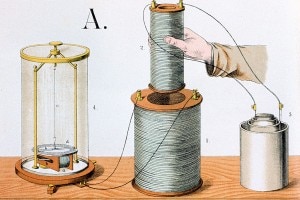 Esperienza di Farday, 1882: induzione elettromagnetica