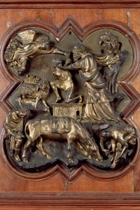Sacrificio di Isacco di Filippo Brunelleschi