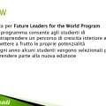 Borse di studio per il FLW: Future Leaders for the World Program