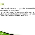 Borse di studio per il Qatar