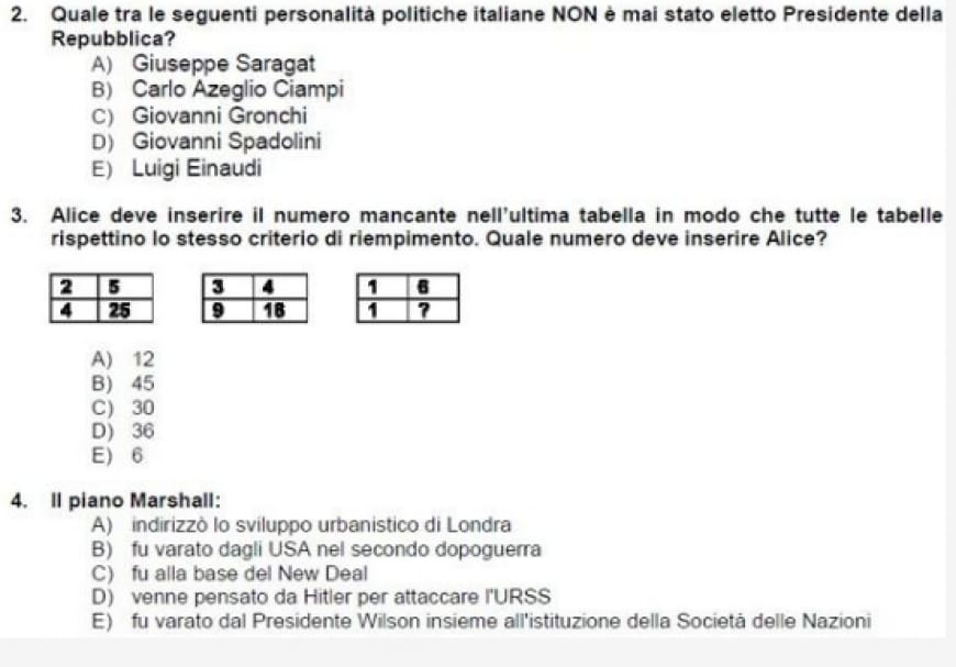 Test medicina simulazione MIUR Test medicina simulazione MIUR