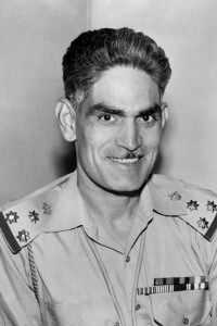 Il generale Abd al-Karim Qasim, Primo Ministro iracheno dal 1958 al 1963